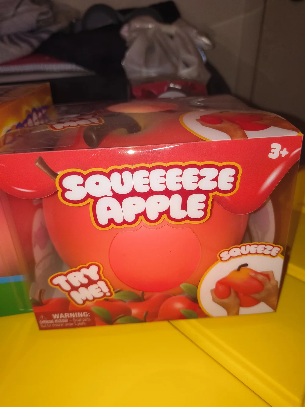 Squeeeze Apple, Cherries & Peach Suishy Kids Toy Set